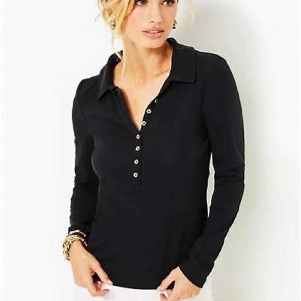 NWT Lilly Pulitzer Reema Polo Top